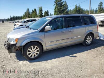 2016 Chrysler MINIVAN Touring, silver — VIN 2C4RC1BG5GR295756, Copart