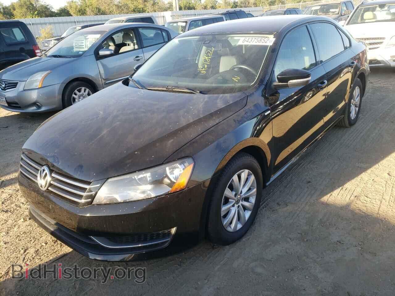 2014 VOLKSWAGEN PASSAT - VIN: 1VWAT7A36EC069985 - Фото 2