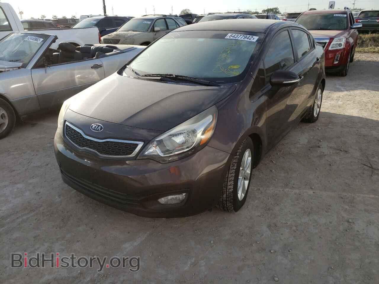2012 KIA RIO - VIN: KNADN4A36C6063668 - Фото 2