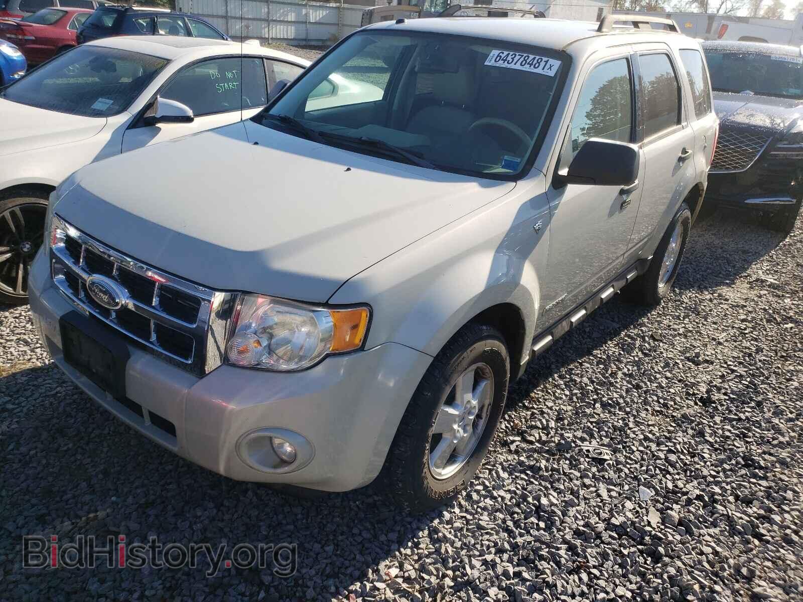 2008 FORD ESCAPE - VIN: 1FMCU93128KC01629 - Фото 2