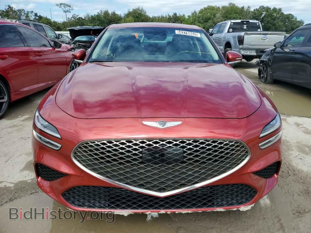 2022 GENESIS G70 BASE - VIN: KMTG34TA2NU093395 - Фото 5