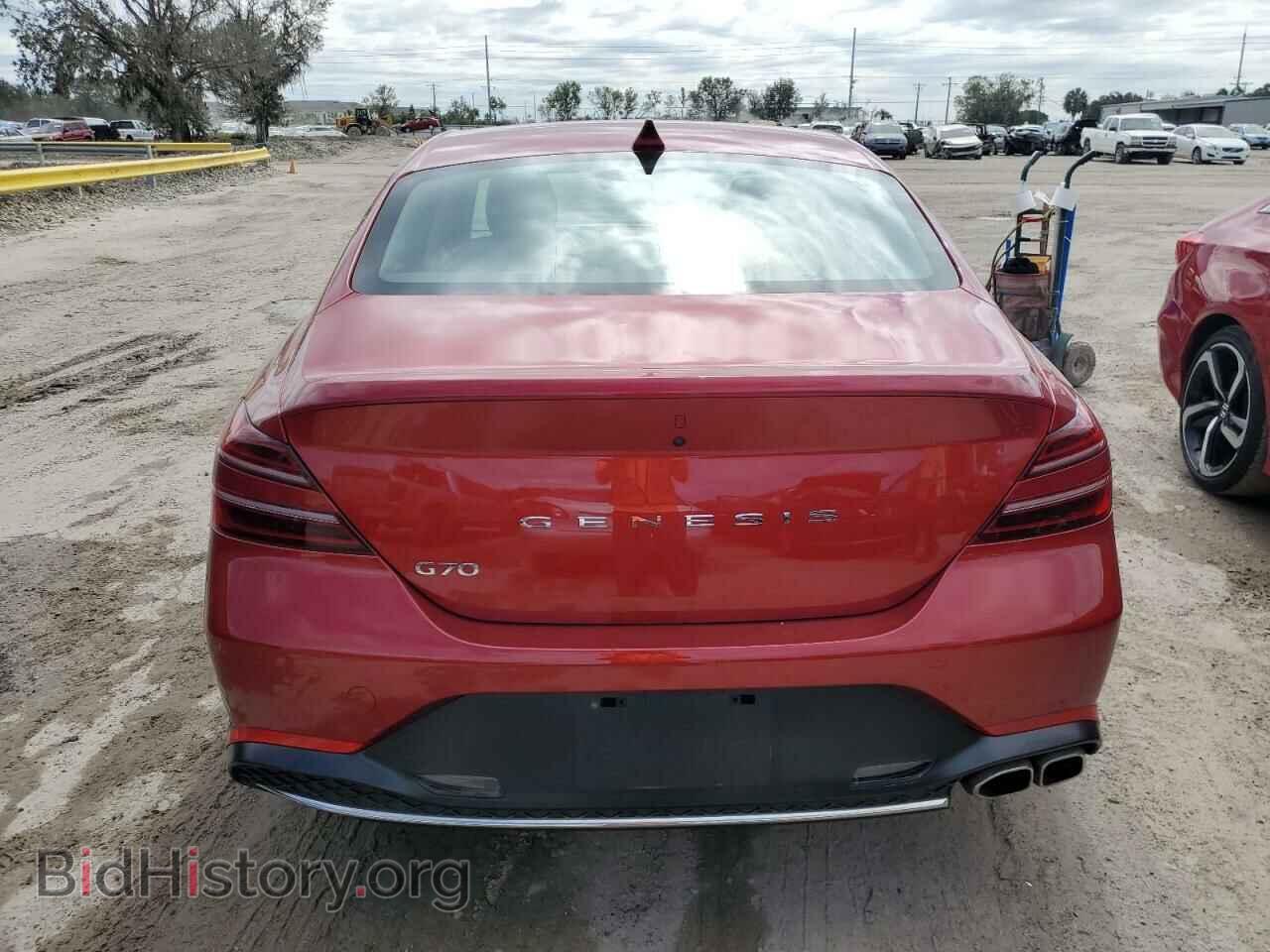 2022 GENESIS G70 BASE - VIN: KMTG34TA2NU093395 - Фото 6