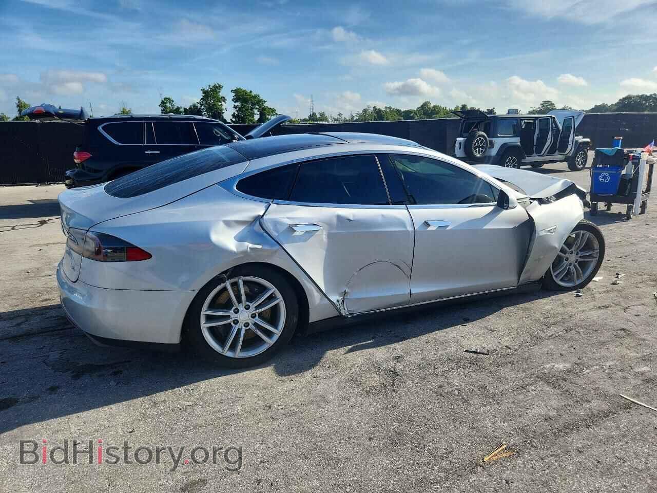 2014 TESLA MODEL S - VIN: 5YJSA1H11EFP46393 - Photo 3