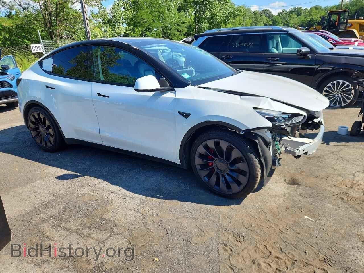 2022 TESLA MODEL Y - VIN: 7SAYGDEF0NF541645 - Фото 4