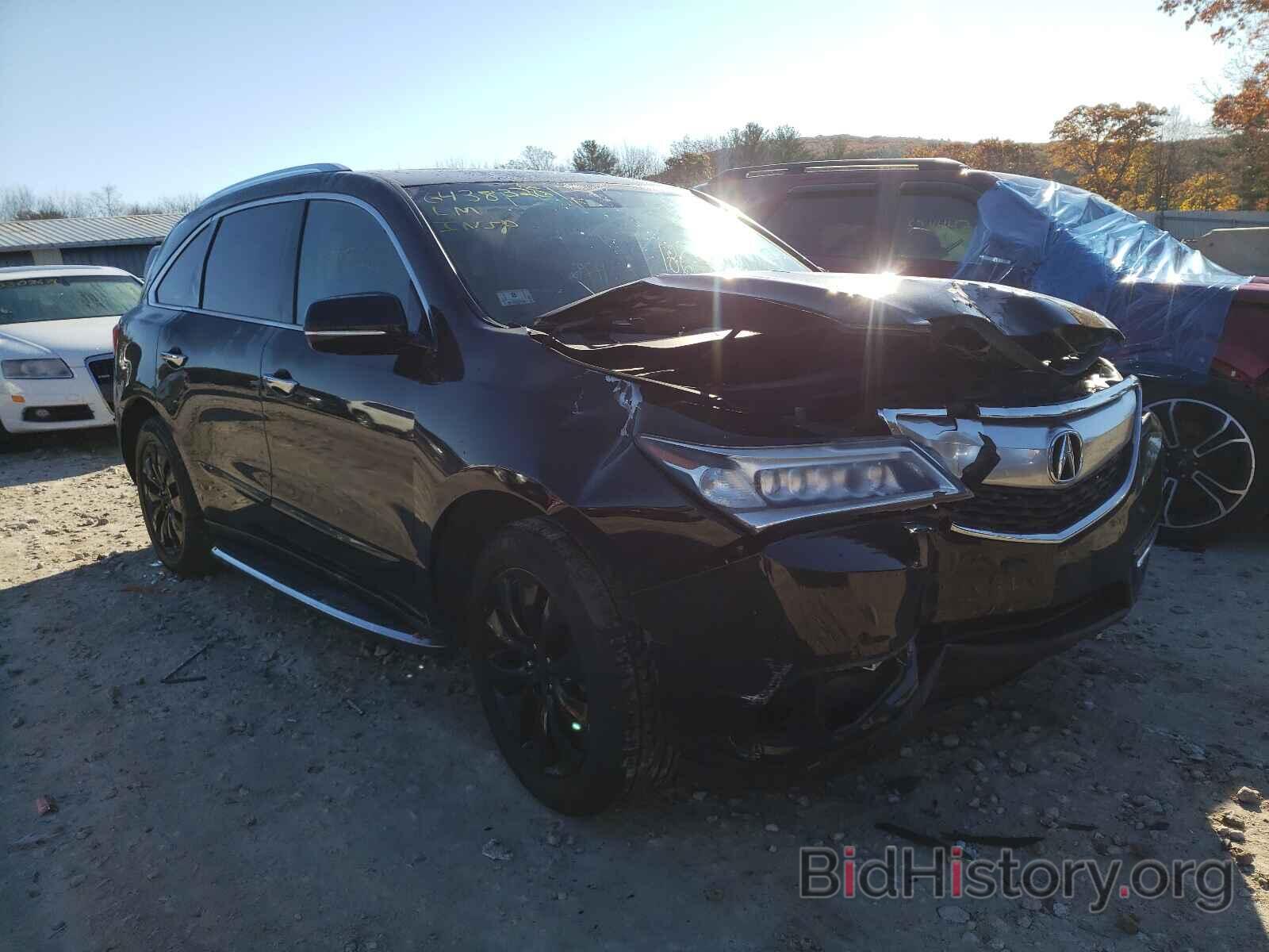 Photo 5FRYD4H45EB009726 - ACURA MDX 2014