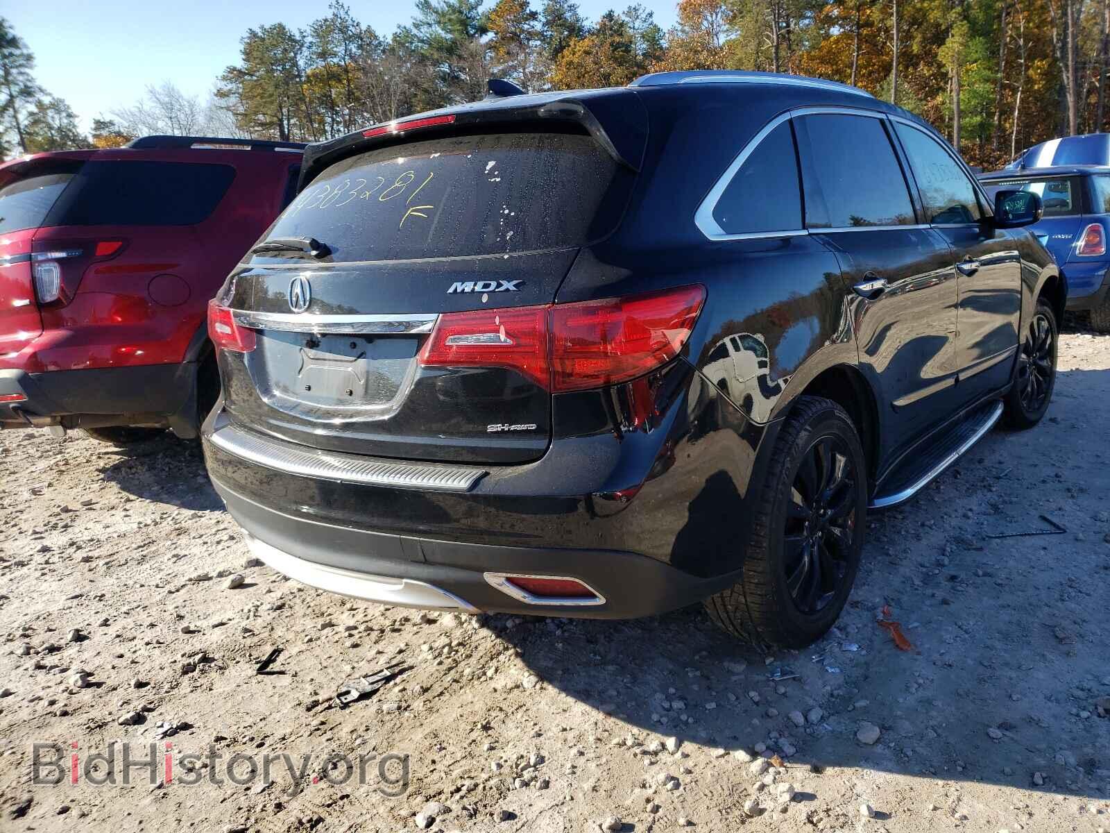 2014 ACURA MDX - VIN: 5FRYD4H45EB009726 - Фото 4
