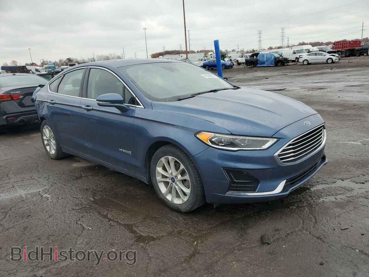 Фотография 3FA6P0MU4KR167621 - FORD FUSION 2019