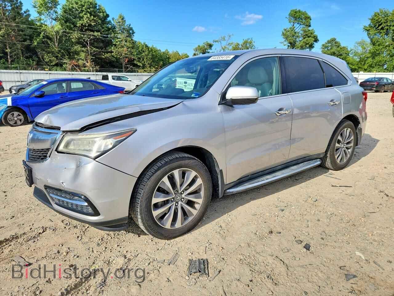 Фотография 5FRYD3H40EB004783 - ACURA MDX 2014