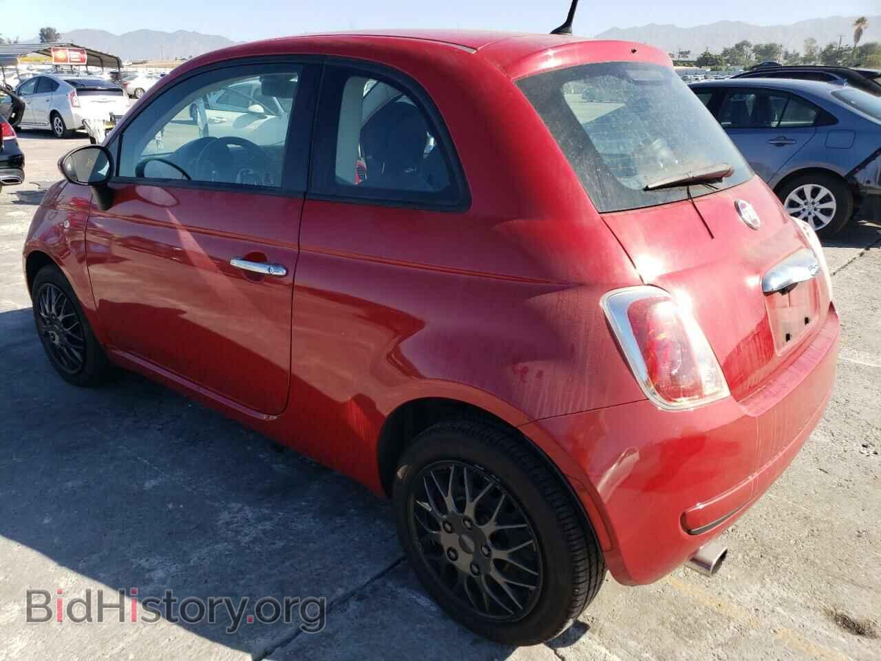 2013 FIAT 500 - VIN: 3C3CFFAR6DT753895 - Фото 2