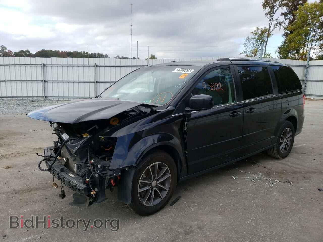 2017 DODGE CARAVAN - VIN: 2C4RDGCG0HR852914 - Фото 2