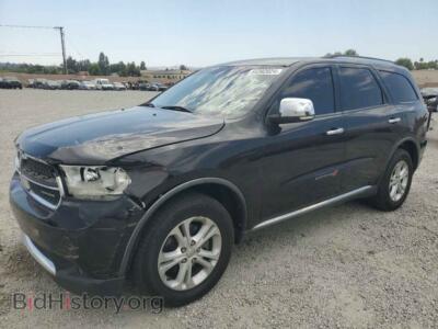 2012 Dodge DURANGO Crew, черный — VIN 1C4RDHDG4CC126592, Copart