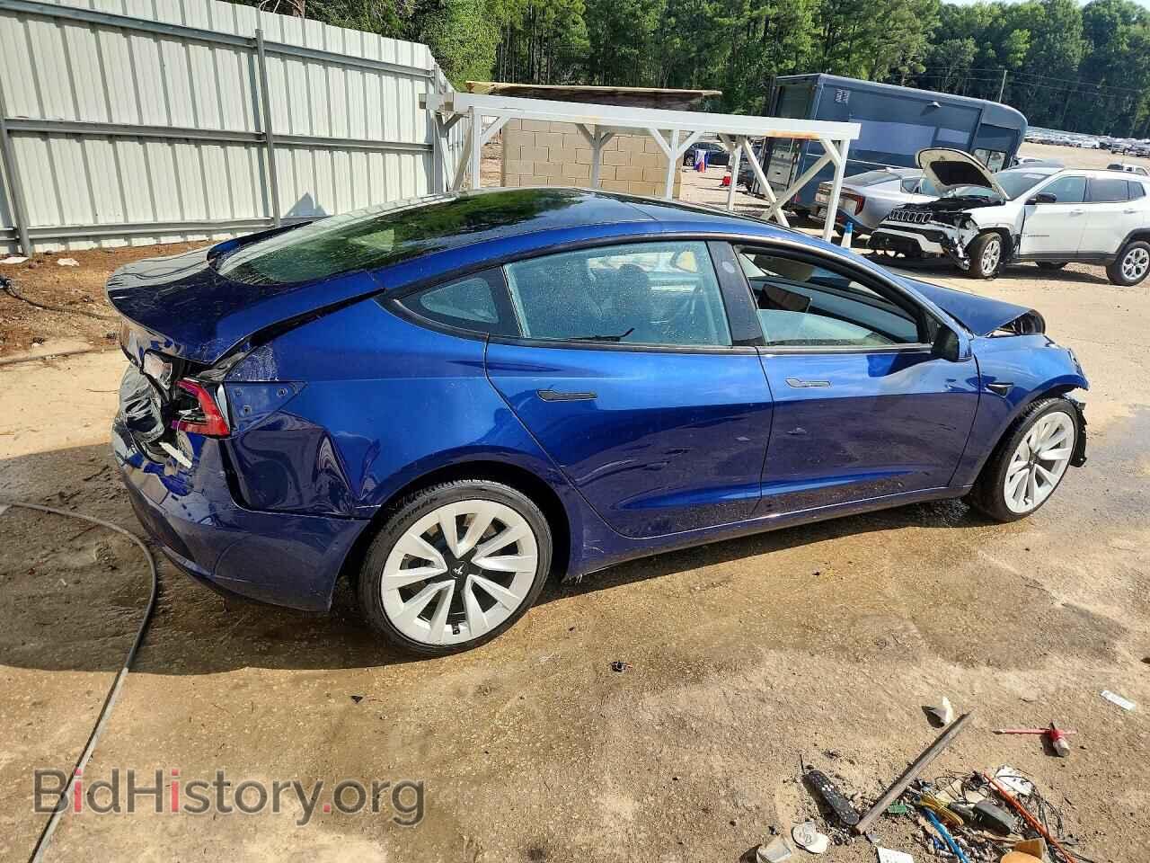2022 TESLA MODEL 3 - VIN: 5YJ3E1EA7NF372630 - Photo 3