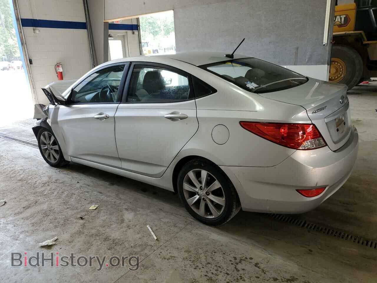 2014 HYUNDAI ACCENT - VIN: KMHCU4AEXEU736006 - Фото 2