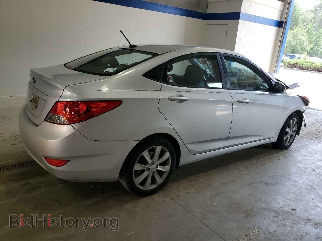 2014 HYUNDAI ACCENT - VIN: KMHCU4AEXEU736006 - Фото 3