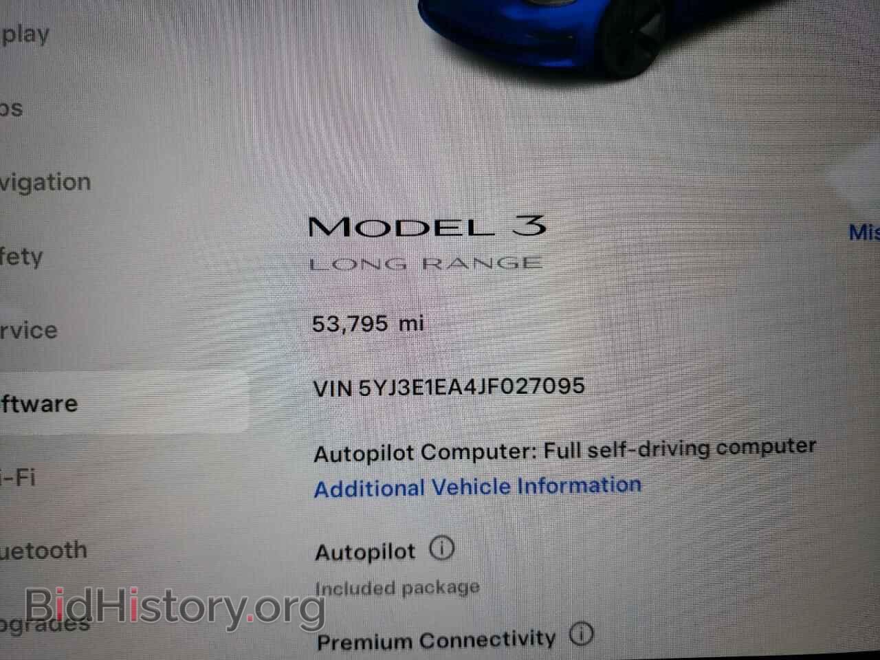 2018 TESLA MODEL 3 - VIN: 5YJ3E1EA4JF027095 - Photo 9