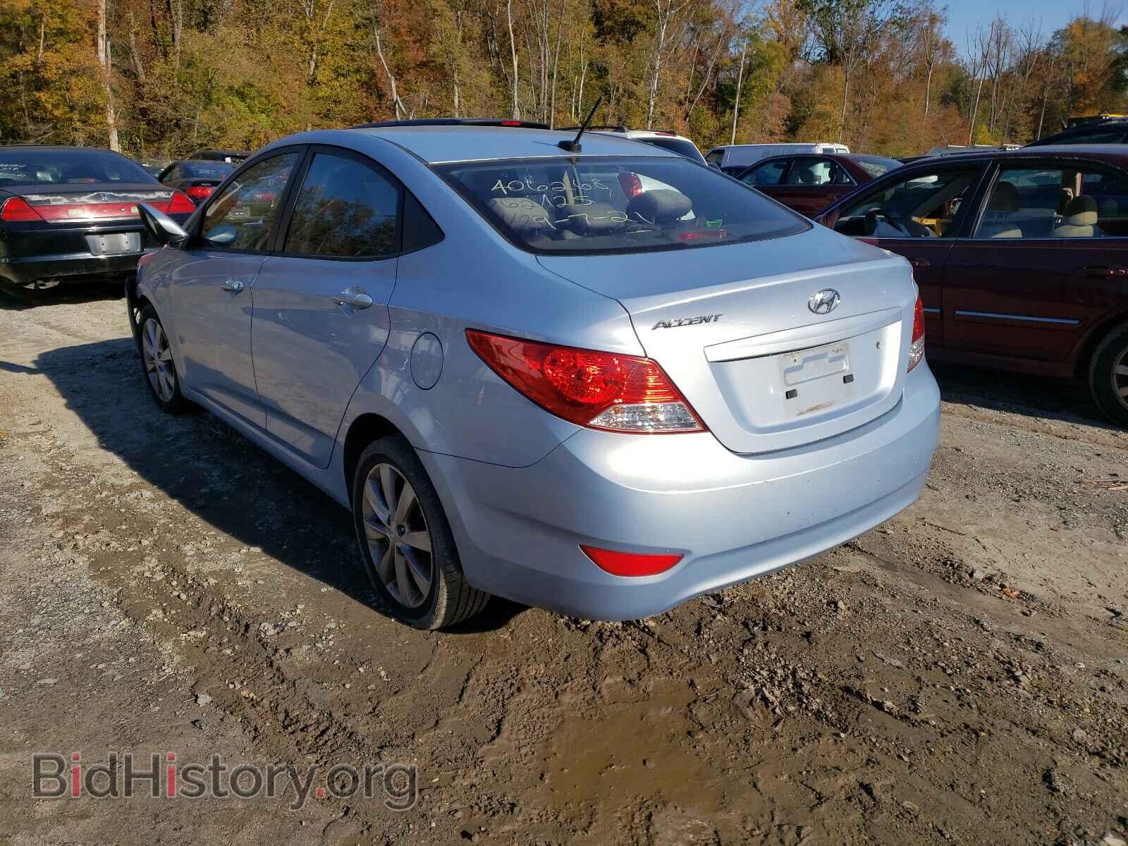 2013 HYUNDAI ACCENT - VIN: KMHCU4AE0DU572392 - Фото 3