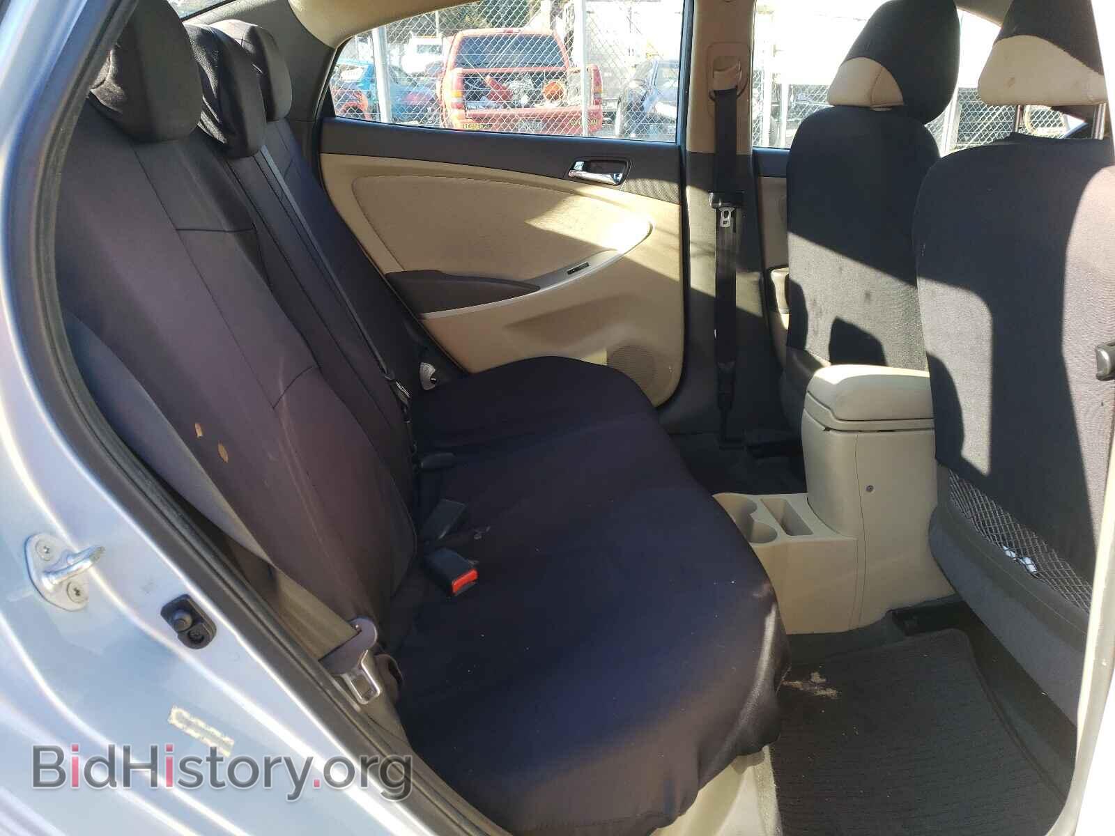 2013 HYUNDAI ACCENT - VIN: KMHCU4AE0DU572392 - Фото 6