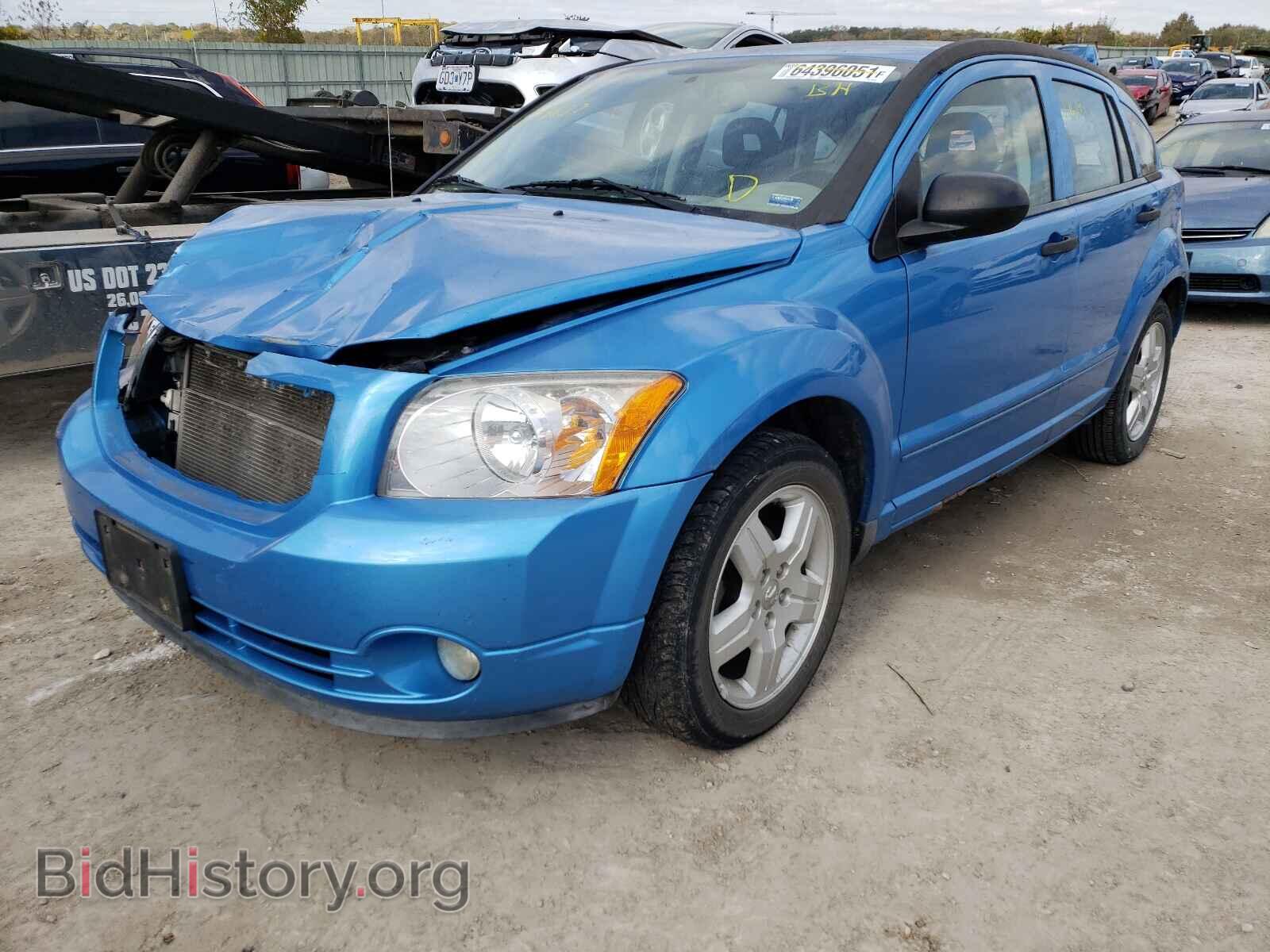 2008 DODGE CALIBER - VIN: 1B3HB48CX8D599837 - Фото 2