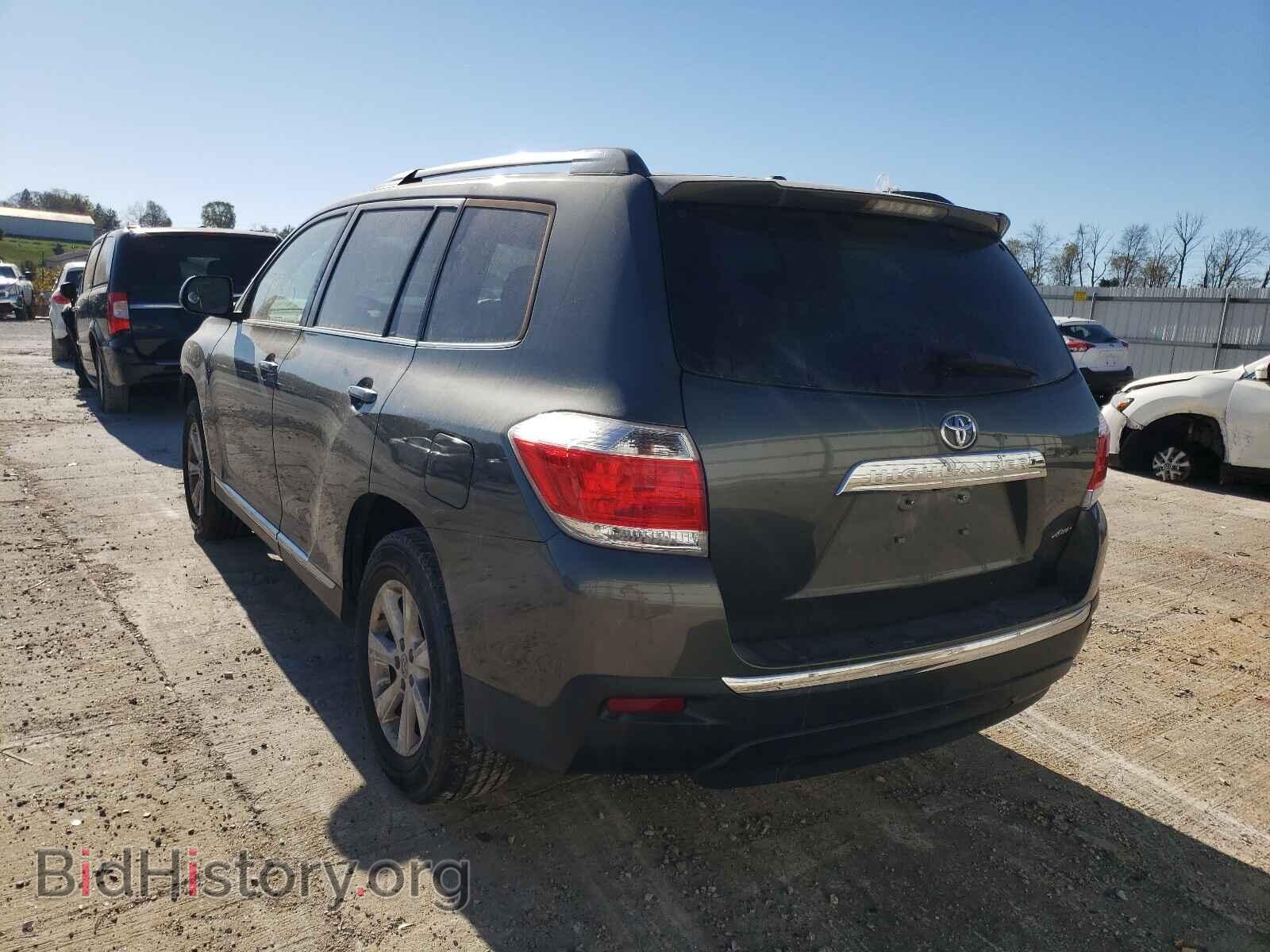 2013 TOYOTA HIGHLANDER - VIN: 5TDBK3EH8DS231203 - Фото 3
