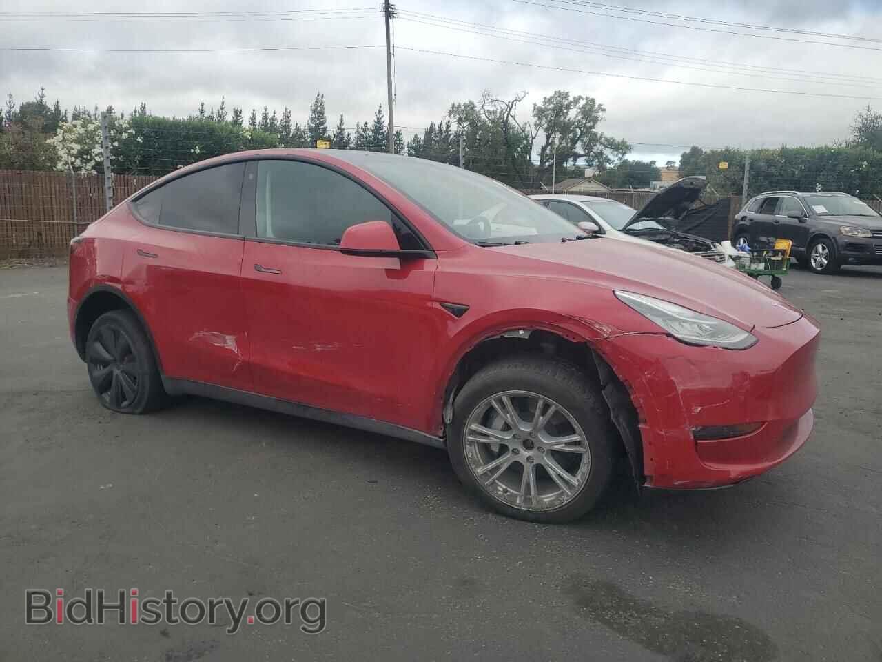 2021 TESLA MODEL Y - VIN: 5YJYGDEE1MF218742 - Photo 4