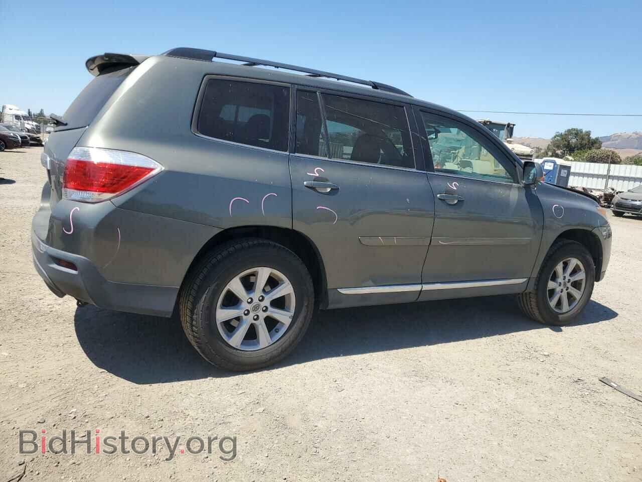 2012 TOYOTA HIGHLANDER - VIN: 5TDBK3EH6CS136248 - Фото 3