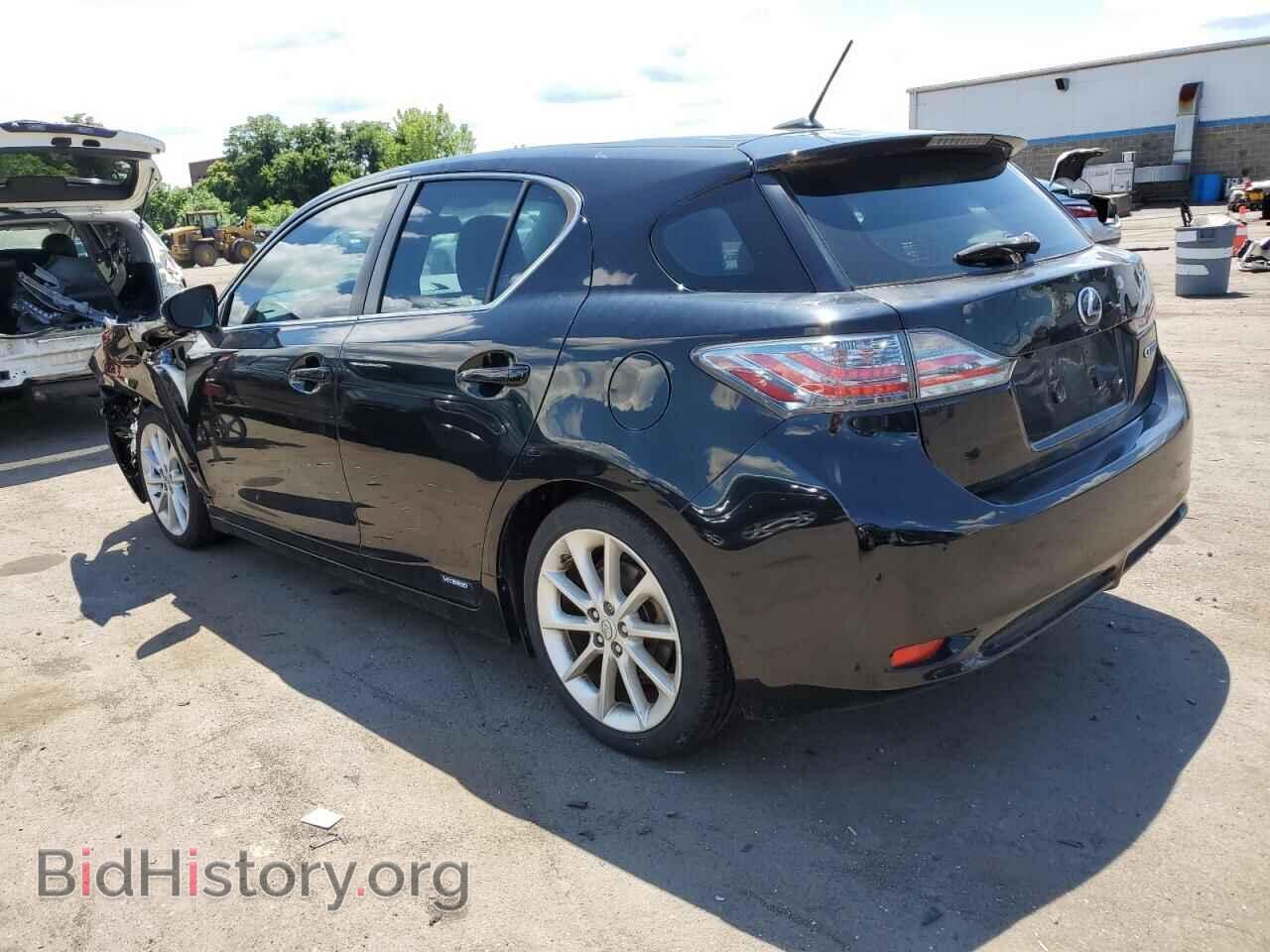 2012 LEXUS CT 200 - VIN: JTHKD5BH3C2107130 - Фото 2