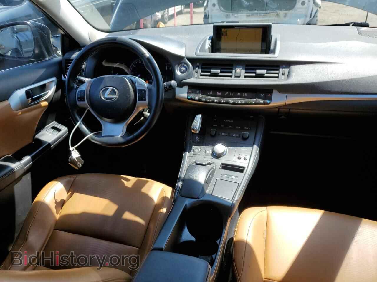 2012 LEXUS CT 200 - VIN: JTHKD5BH3C2107130 - Фото 8