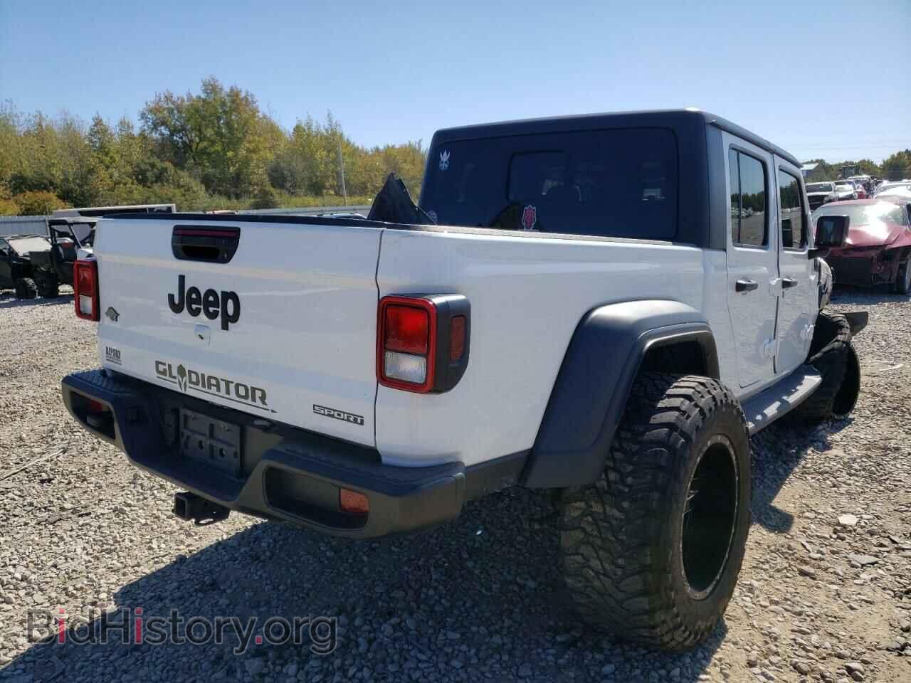 2020 JEEP GLADIATOR - VIN: 1C6JJTAG2LL109617 - Фото 4