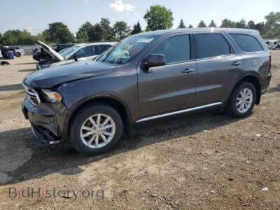2015 Dodge DURANGO SXT, серый — VIN 1C4RDJAG7FC236407, Copart
