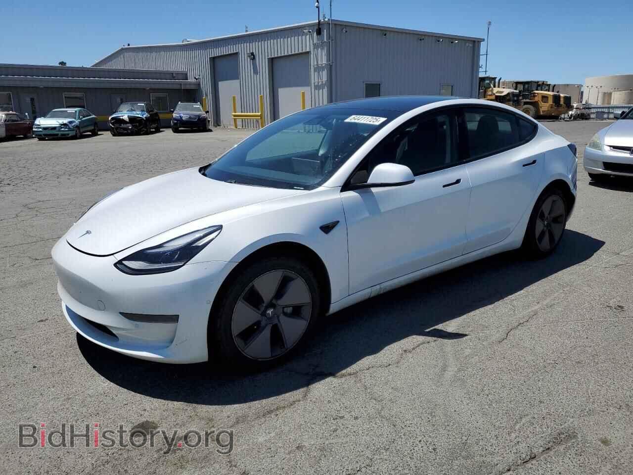 Photo 5YJ3E1EA1MF939610 - TESLA MODEL 3 2021