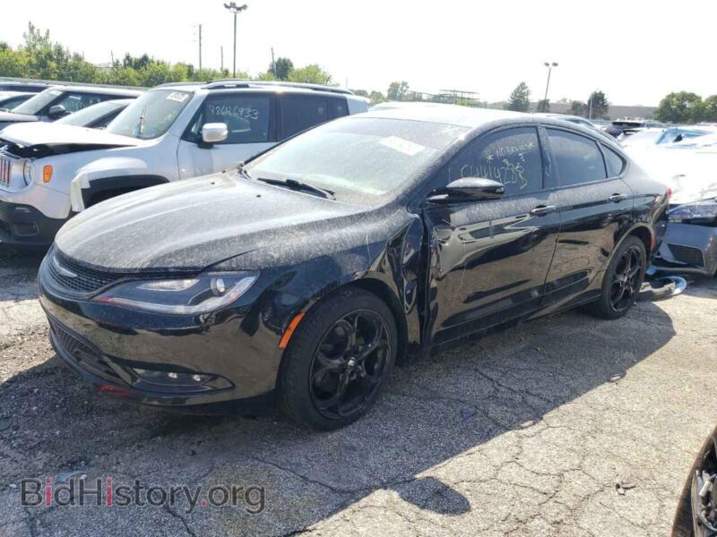 2015 Chrysler 200 200 S (VIN 1C3CCCDG5FN627743) — фото 1 из 12, Copart, повреждение: передняя часть