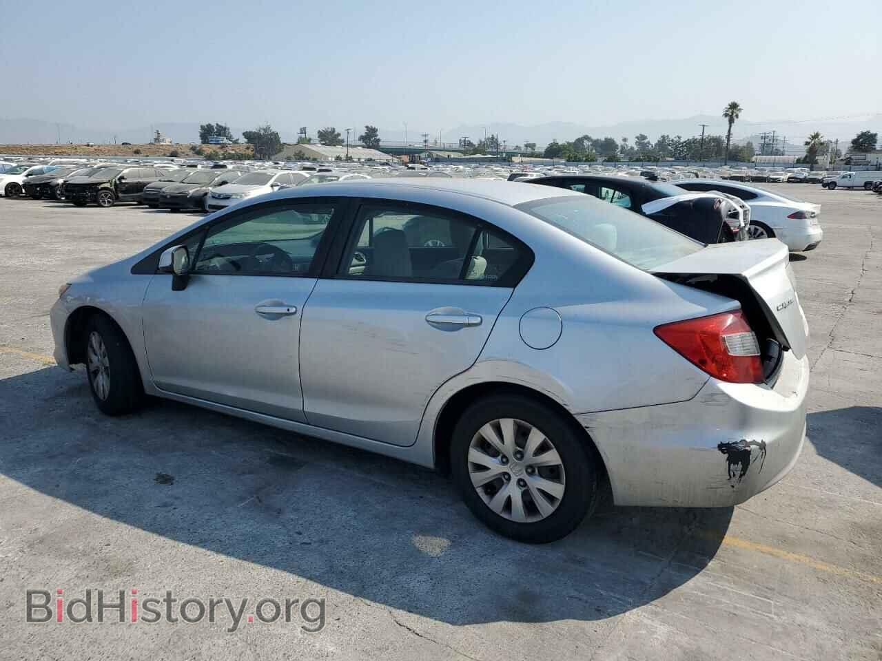 2012 HONDA CIVIC - VIN: 2HGFB2F5XCH592303 - Фото 2
