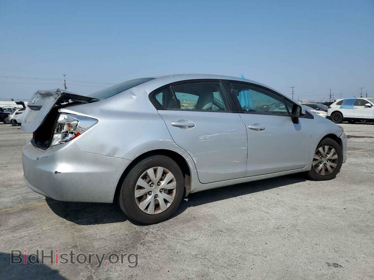 2012 HONDA CIVIC - VIN: 2HGFB2F5XCH592303 - Фото 3