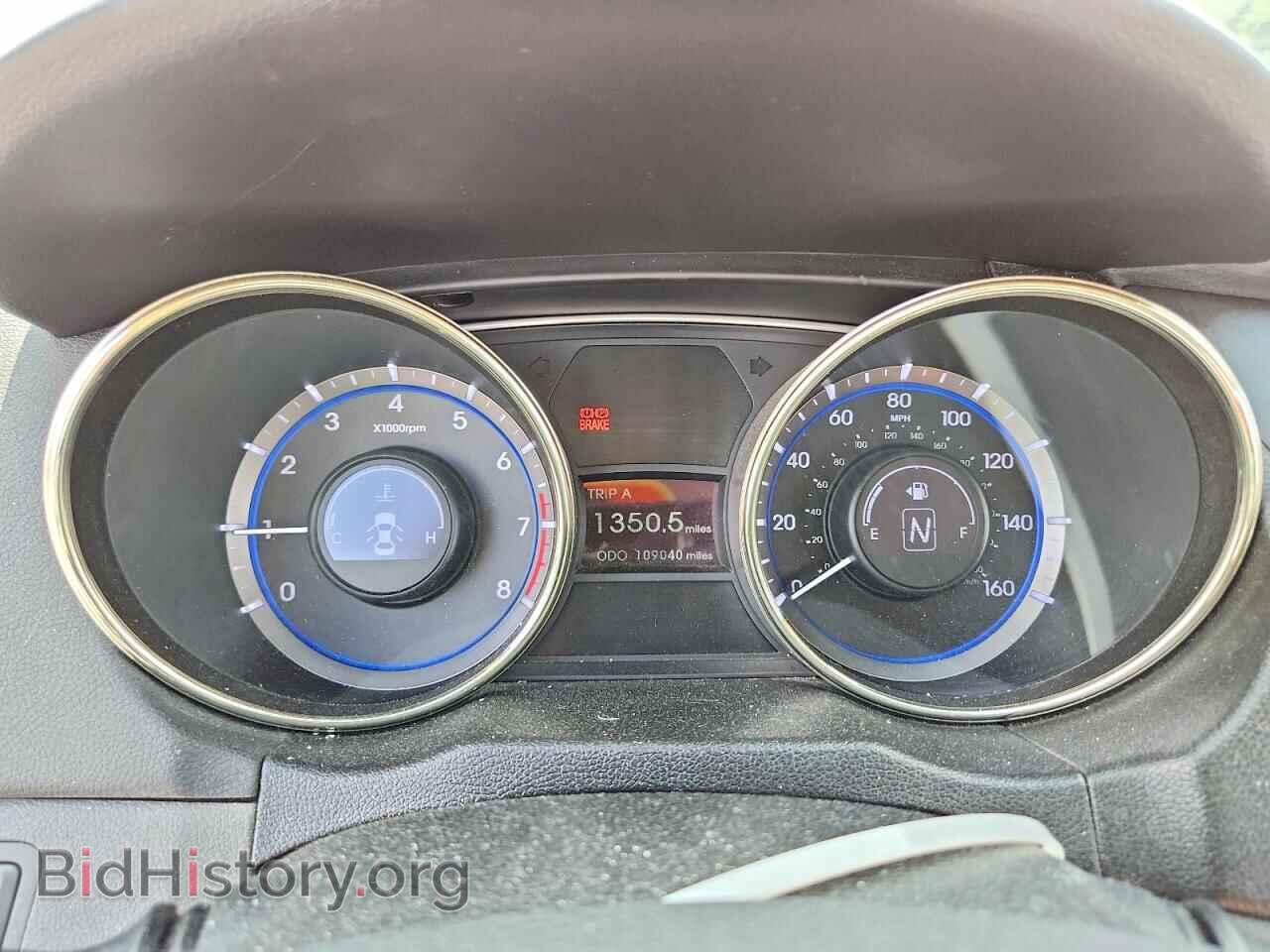 2012 HYUNDAI SONATA - VIN: 5NPEB4AC5CH372411 - Фото 9