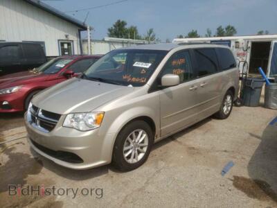 2013 Dodge CARAVAN SXT, кремовый — VIN 2C4RDGCG3DR740652, Copart