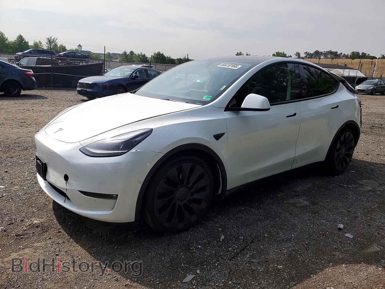 Photo 7SAYGDEF1NF446205 - TESLA MODEL Y 2022