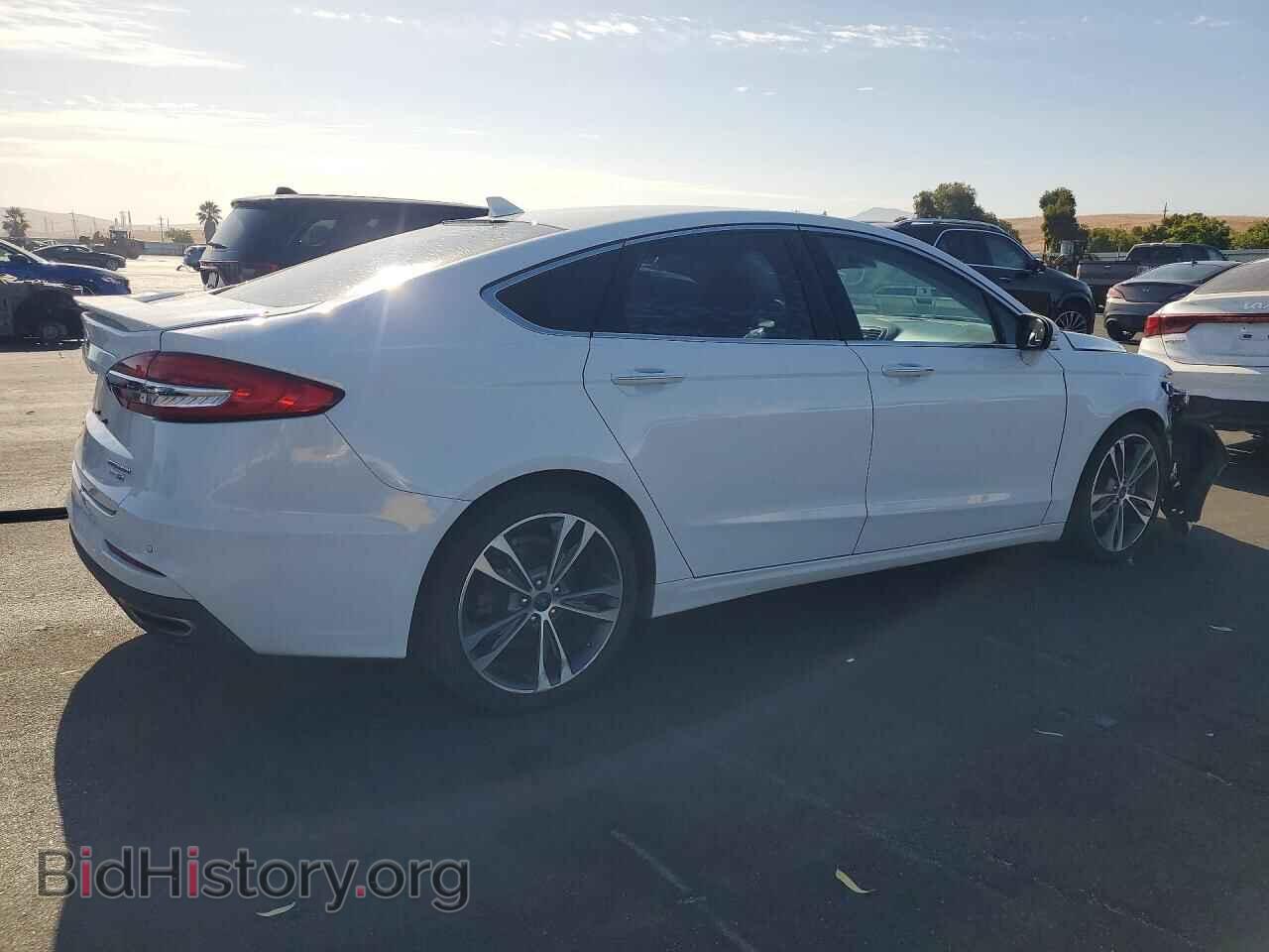2020 FORD FUSION - VIN: 3FA6P0D95LR118344 - Фото 3