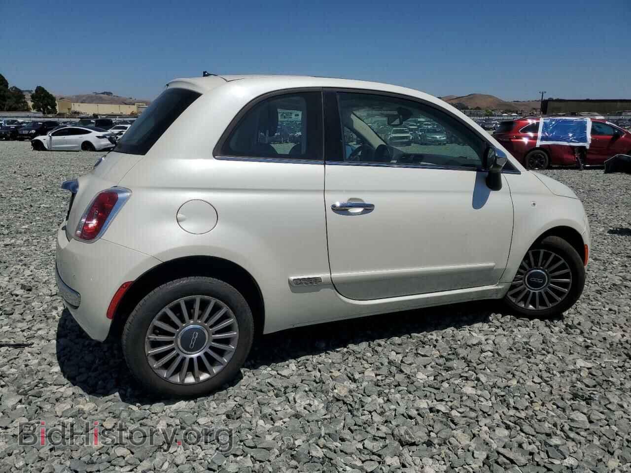 2012 FIAT 500 - VIN: 3C3CFFCR5CT122857 - Фото 3