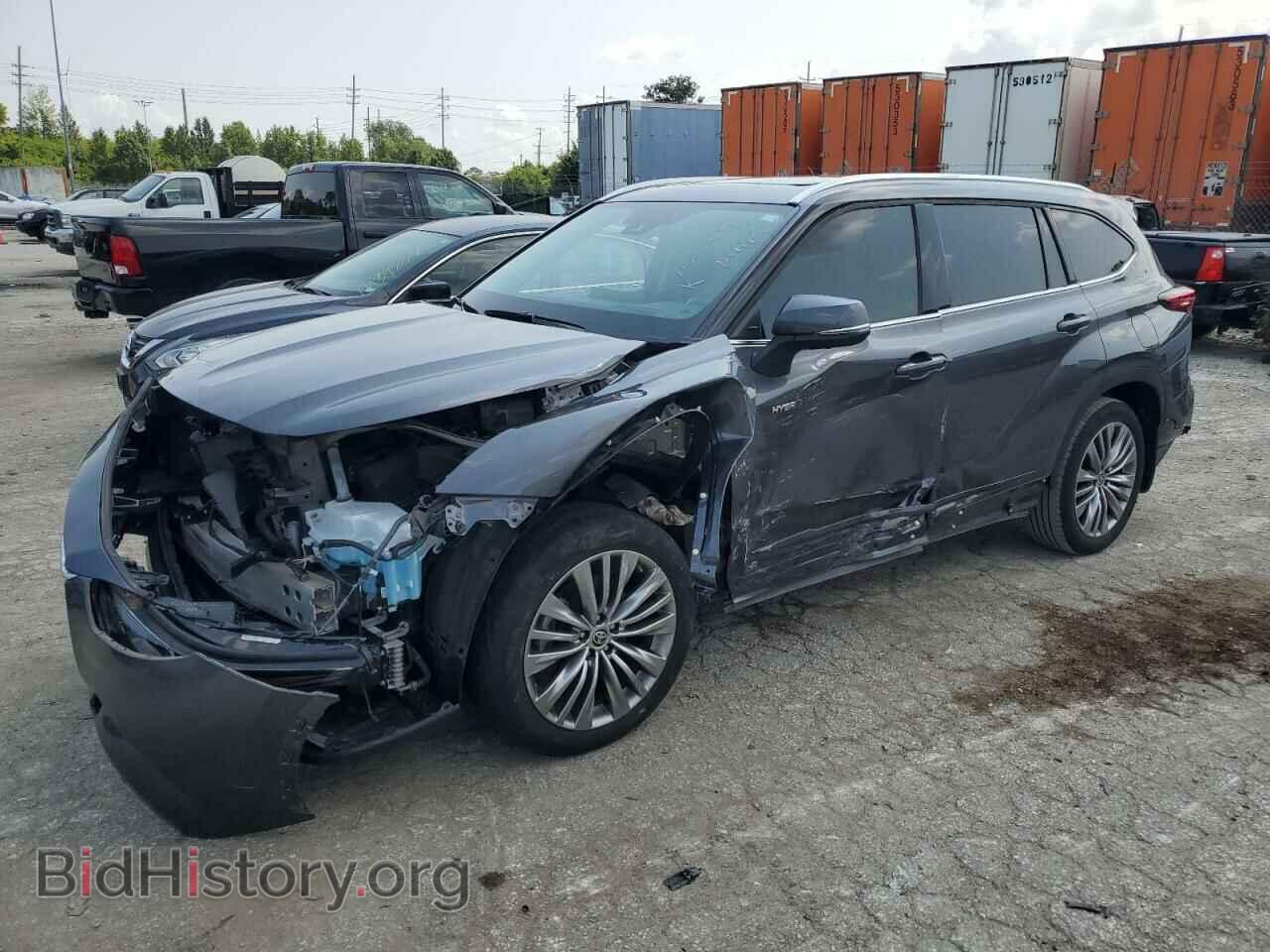 Photo 5TDEBRCH9MS045902 - TOYOTA HIGHLANDER 2021