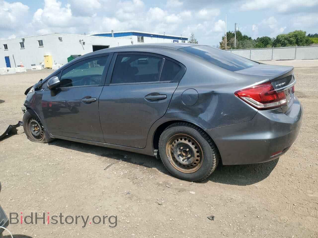 2013 HONDA CIVIC - VIN: 2HGFB2F42DH106771 - Фото 2