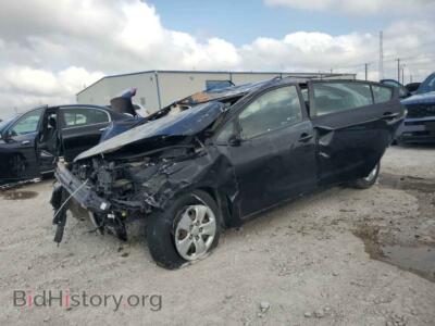 2018 Kia FORTE LX, черный — VIN 3KPFK4A78JE231440, Copart