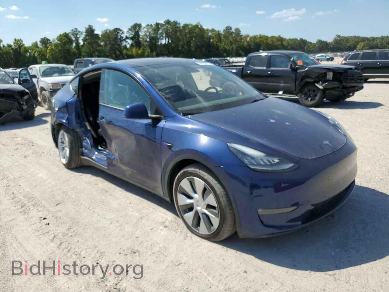 2022 TESLA MODEL Y - VIN: 7SAYGDEE4NF434959 - Фото 4