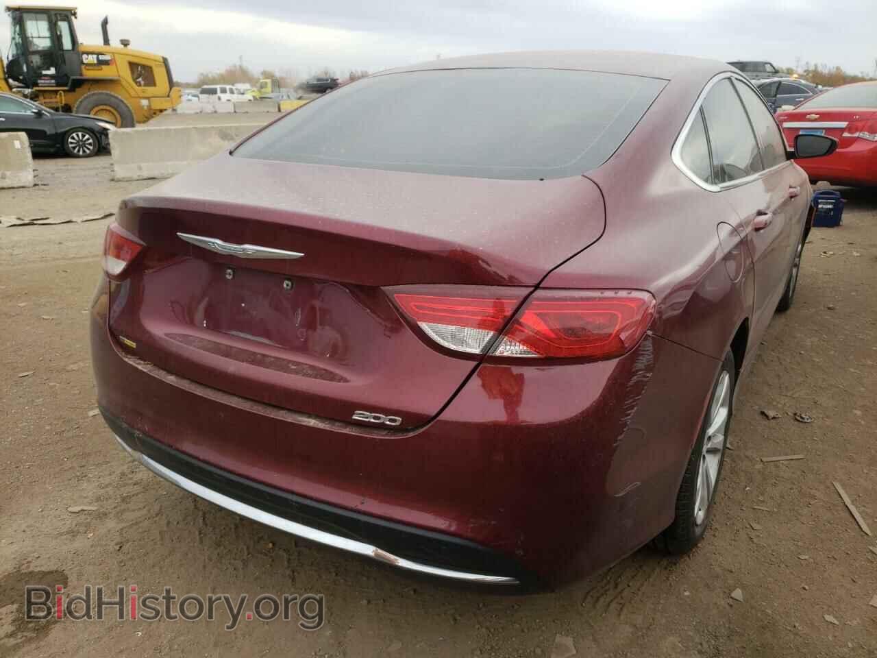 2015 CHRYSLER 200 - VIN: 1C3CCCAB9FN628869 - Фото 4