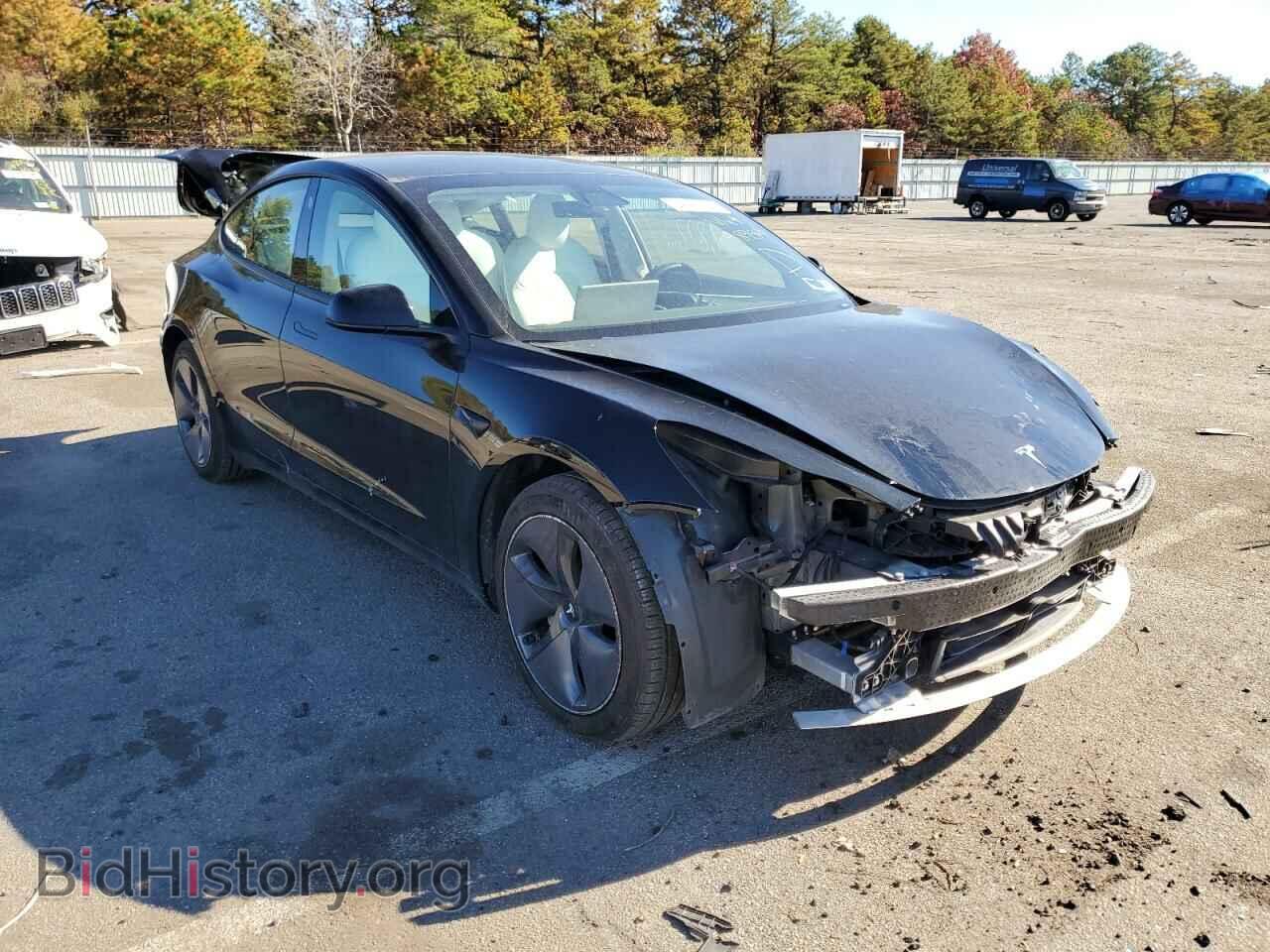 Photo 5YJ3E1EA3MF989506 - TESLA MODEL 3 2021