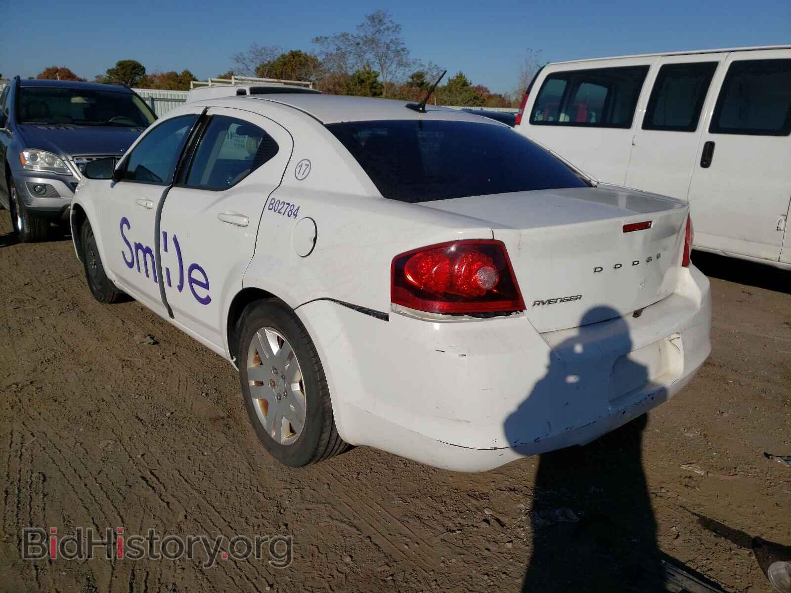 2012 DODGE AVENGER - VIN: 1C3CDZAB4CN324747 - Фото 3
