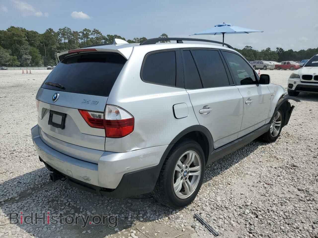 2007 BMW X3 - VIN: WBXPC93447WF06758 - Фото 3
