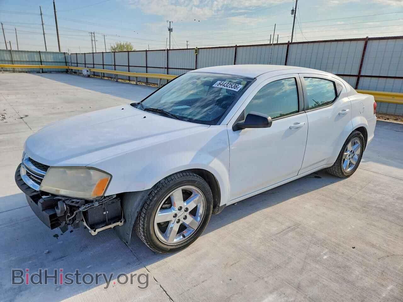 Photo 1C3CDZAB1CN141421 - DODGE AVENGER 2012