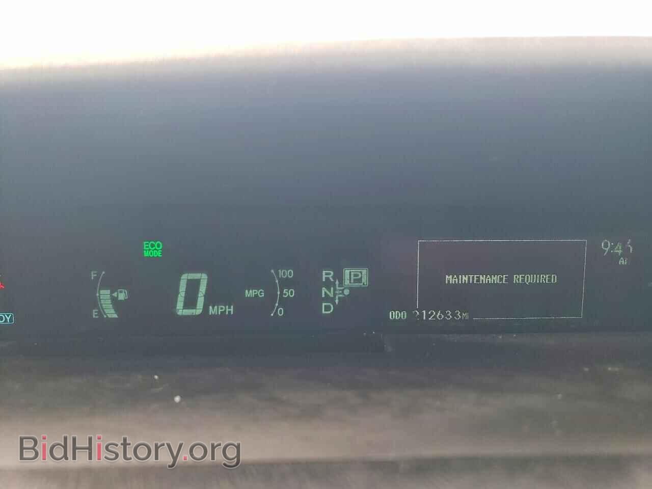 2012 TOYOTA PRIUS - VIN: JTDKN3DU9C5475355 - Фото 9
