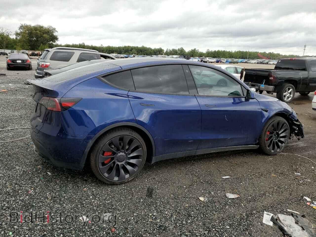 2022 TESLA MODEL Y - VIN: 7SAYGDEF5NF573121 - Фото 3