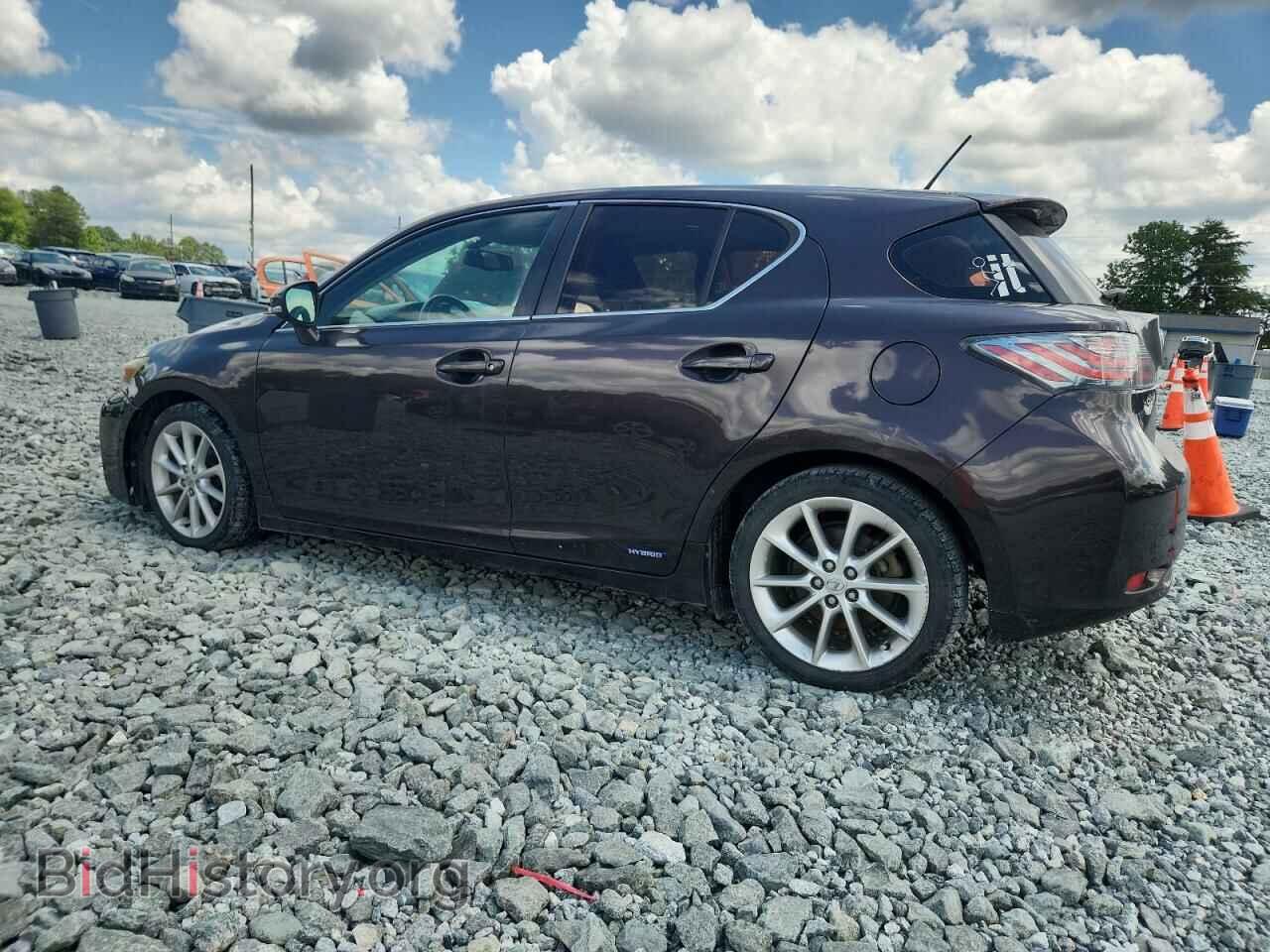 2012 LEXUS CT 200 - VIN: JTHKD5BH3C2106799 - Фото 2